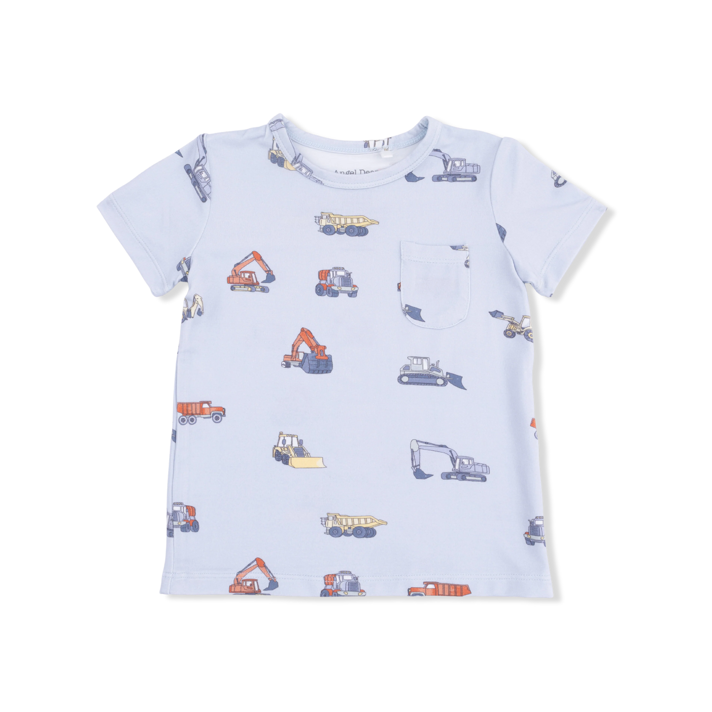 Tee & Short Set - Construction Vehicles