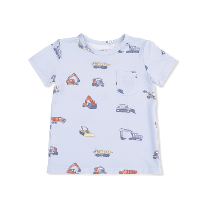 Tee & Short Set - Construction Vehicles