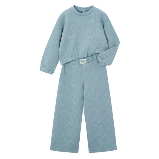 Quilted Tracksuit - Teal
