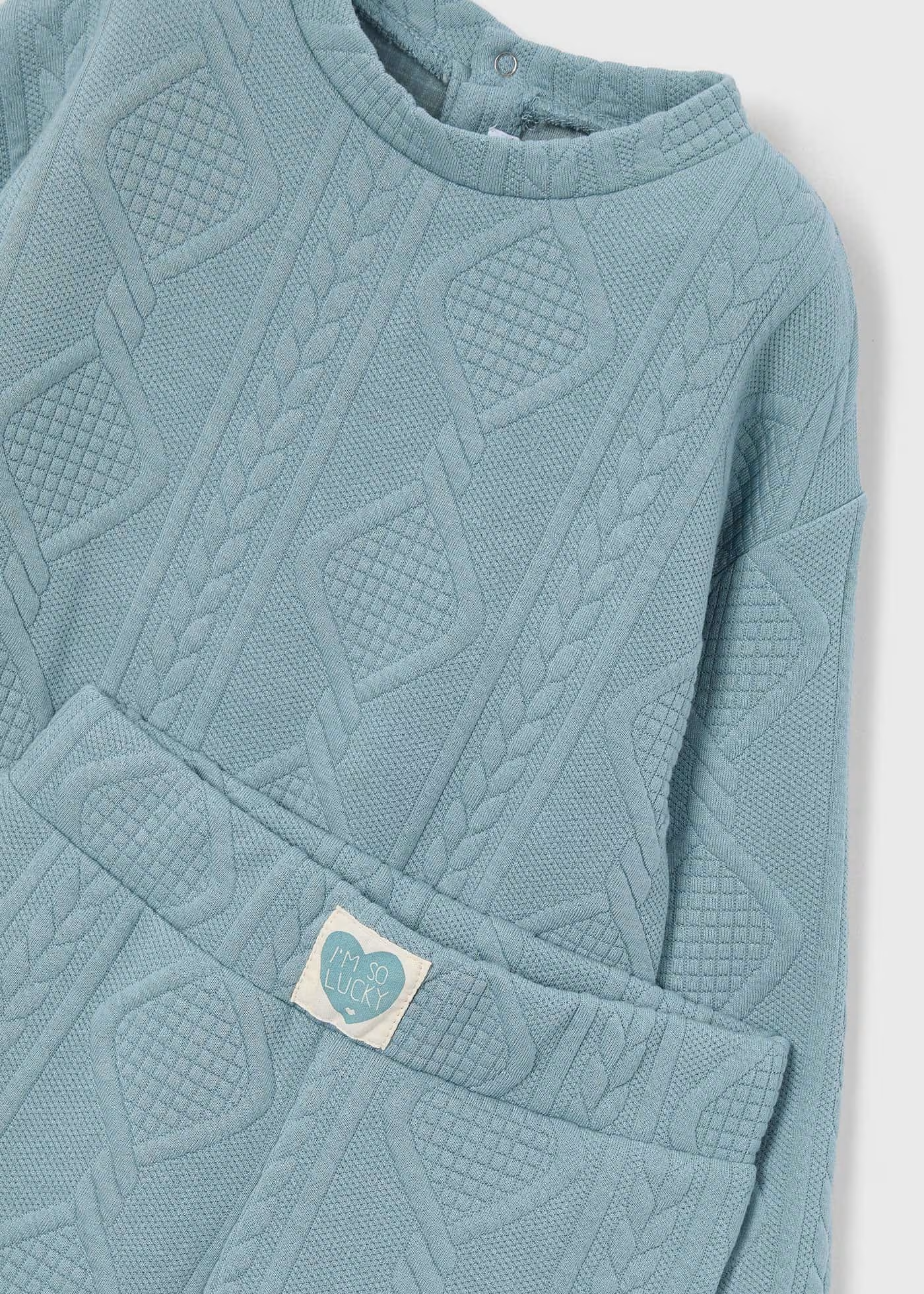 Quilted Tracksuit - Teal