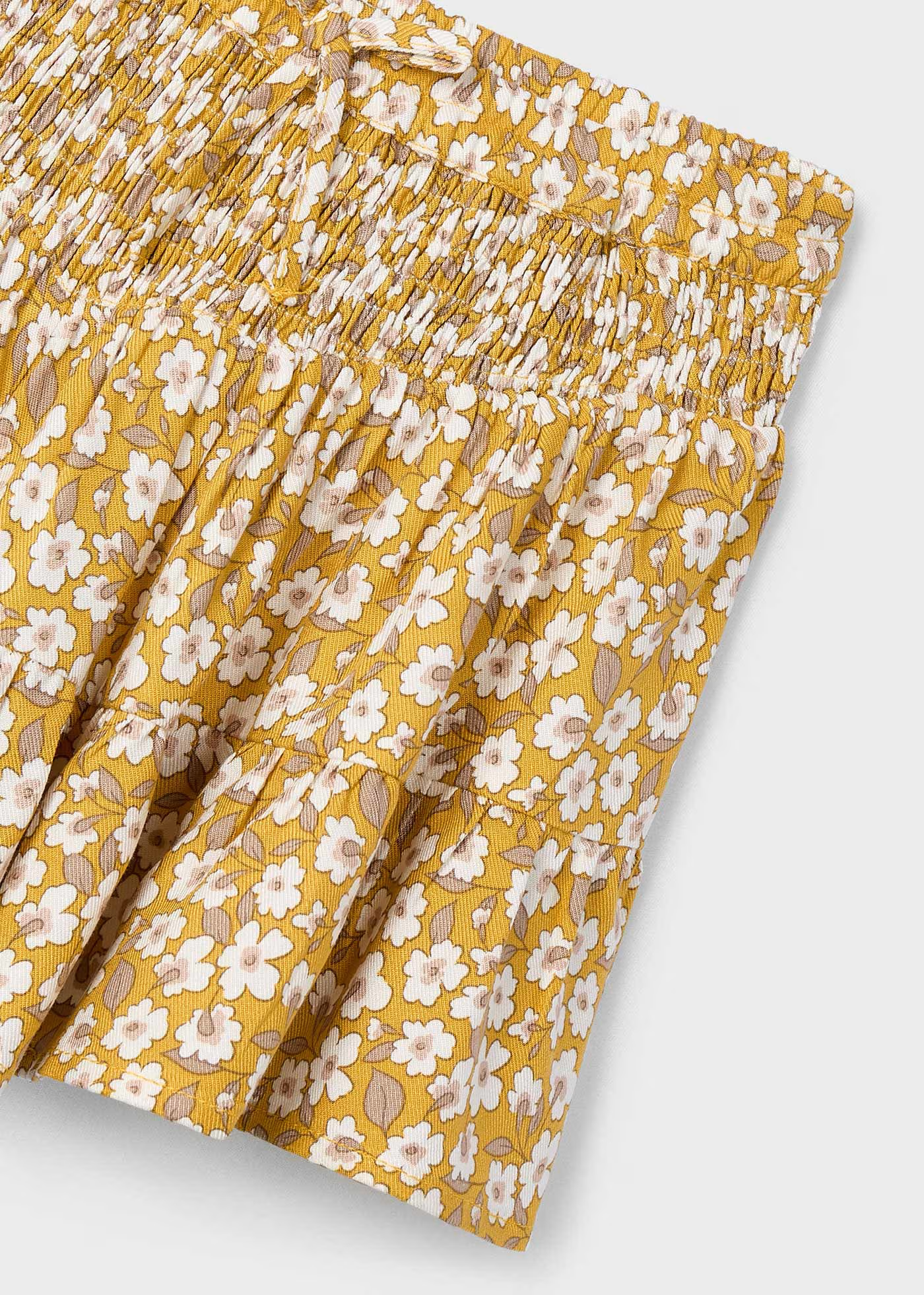 Yellow Floral Skort