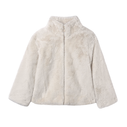 Tween Faux Fur Coat