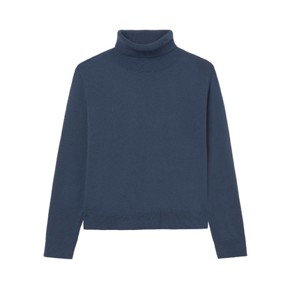 Turtleneck Sweater - Navy