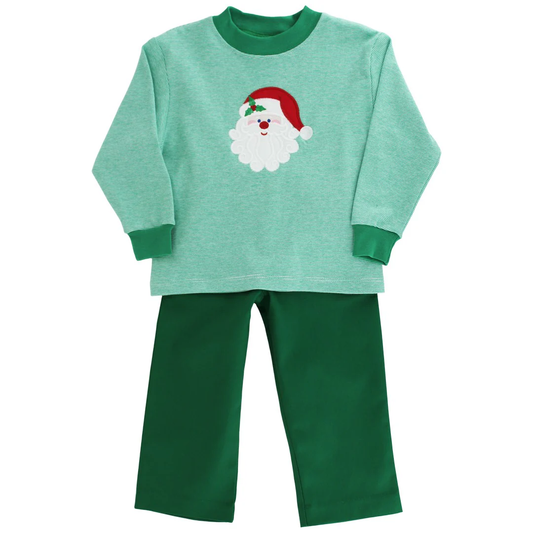Boys Pant Set - Santa