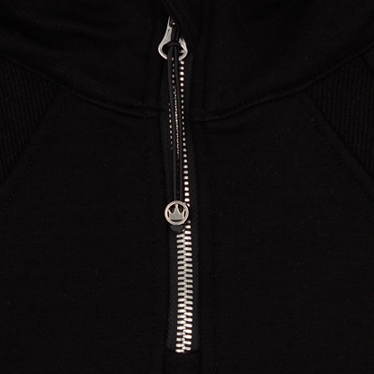 Oversized Crop 1/4 Zip Sweatshirt