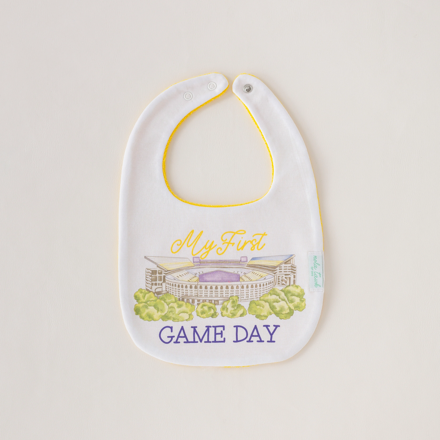LSU - My First Game Day Bib