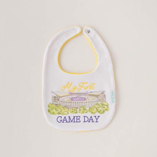 LSU - My First Game Day Bib