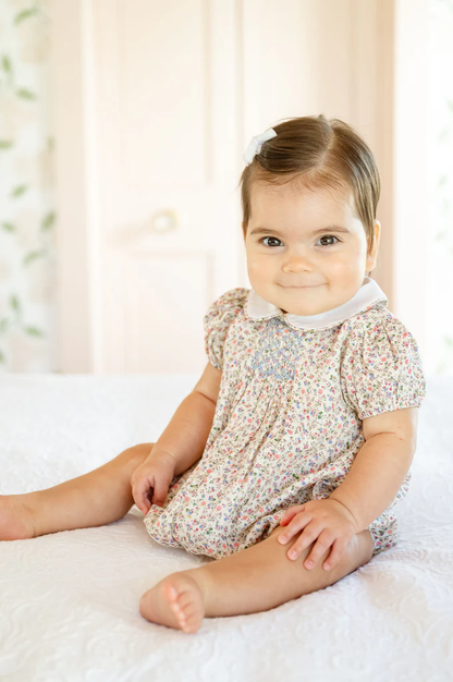 Emmie Bubble - Mini Tan Floral