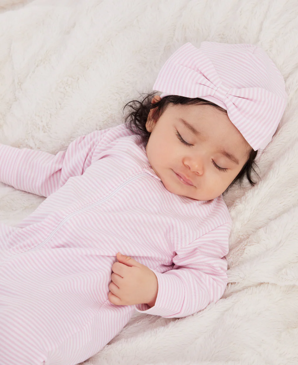 New Stripes Hat - Pink