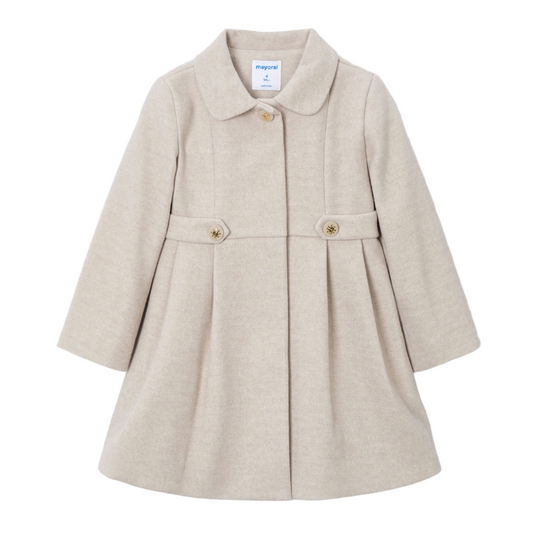 Woolen Coat - Stone