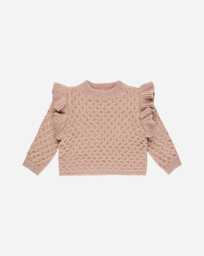 La Reina Sweater - Rose