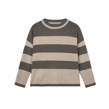 Striped Knit Sweater