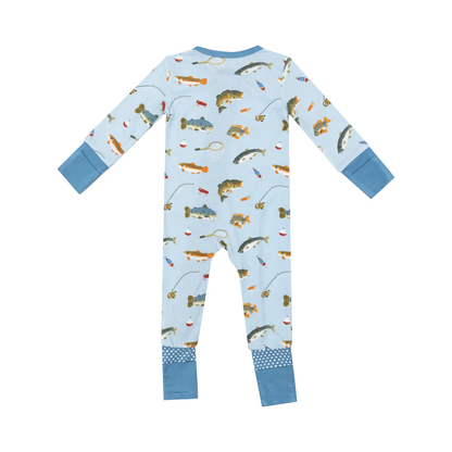 Fishing 2 Way Zipper Romper