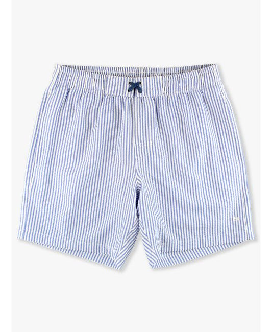 Periwinkle Seersucker Trunks-P0024