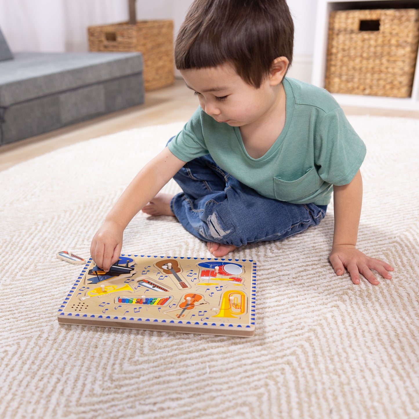 Musical Instruments Sound Puzzle - 50218