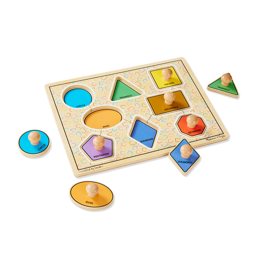 Jumbo Knob Large Shapes Puzzle - 50525