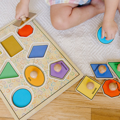Jumbo Knob Large Shapes Puzzle - 50525