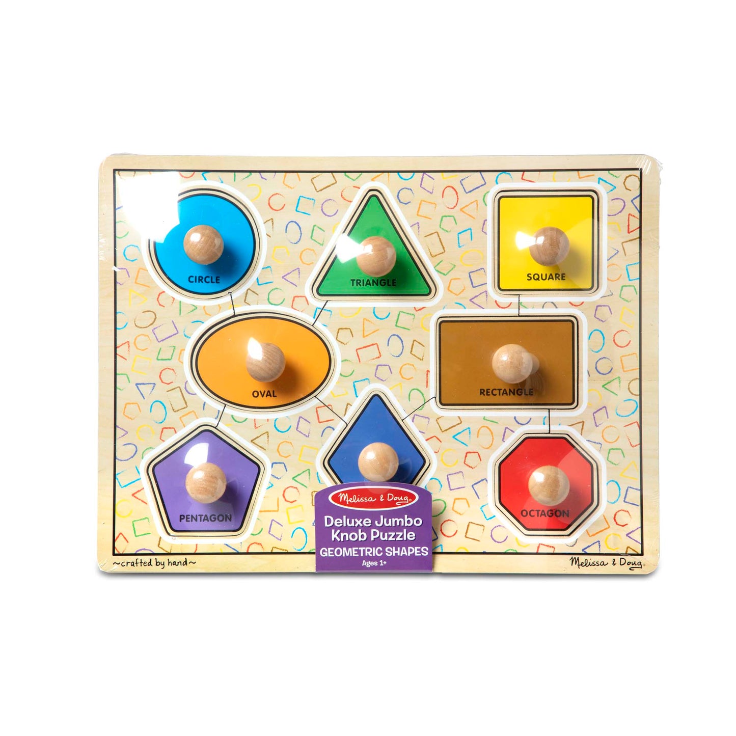 Jumbo Knob Large Shapes Puzzle - 50525