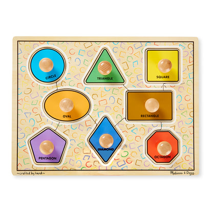 Jumbo Knob Large Shapes Puzzle - 50525