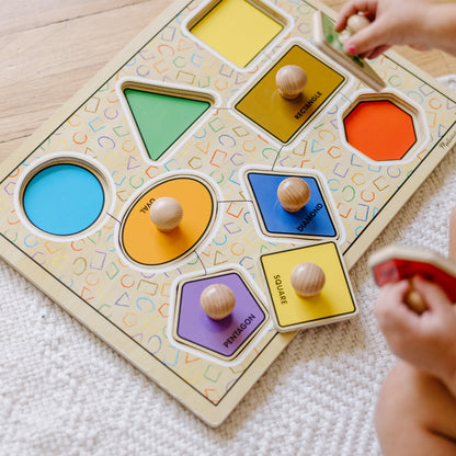 Jumbo Knob Large Shapes Puzzle - 50525