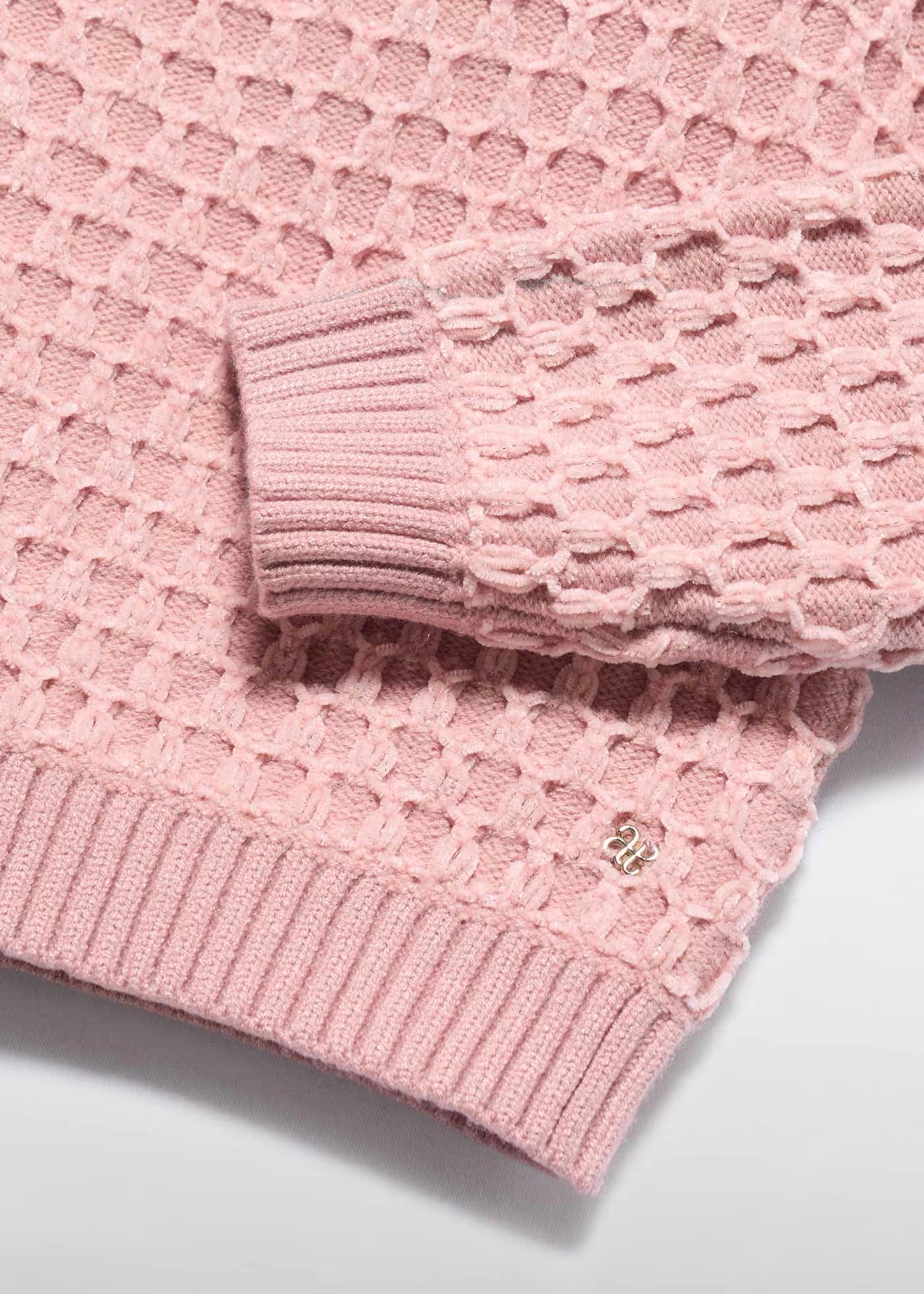 Chenille Sweater - Petal