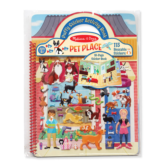 Puffy Sticker Book - Pet Place