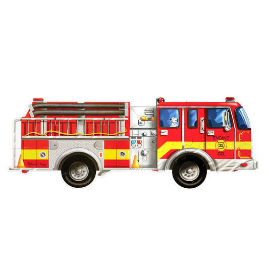Giant Fire Engine Floor Puzzle