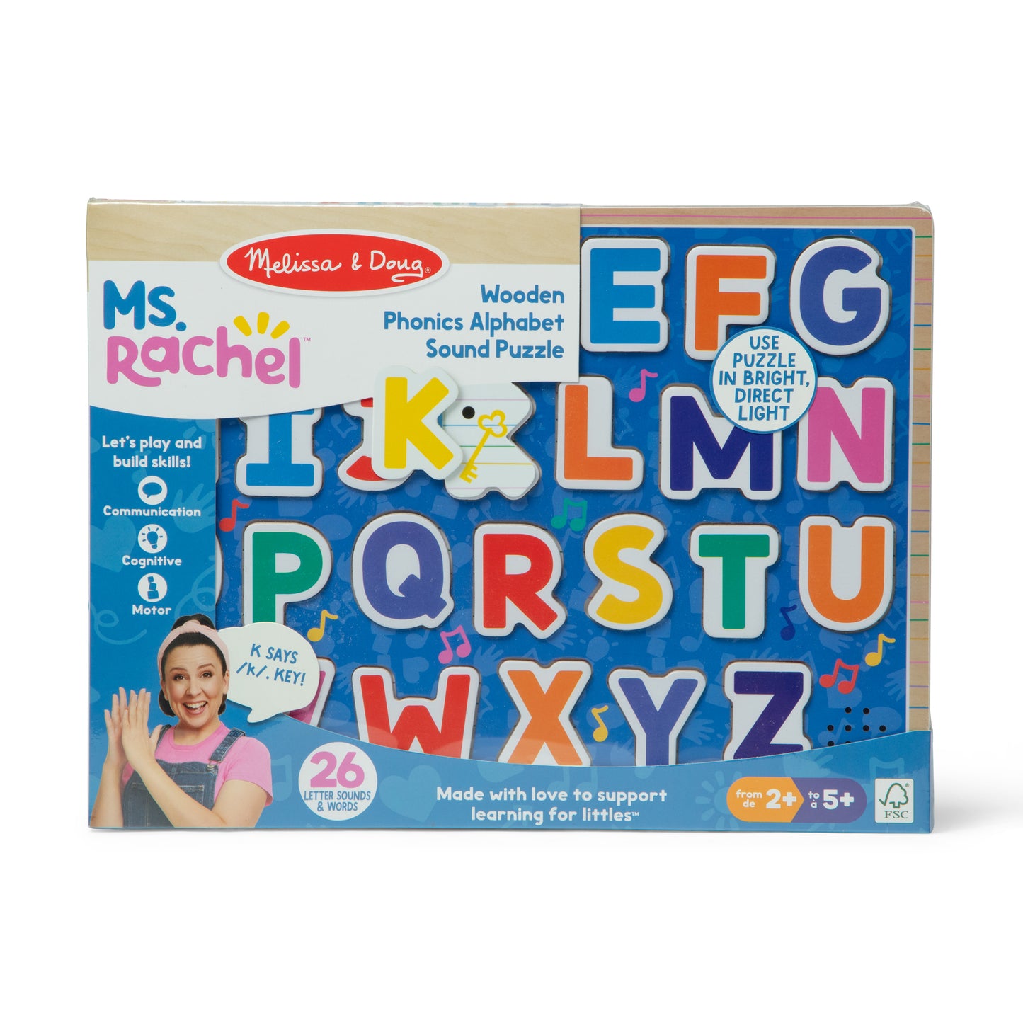 Ms. Rachel Alphabet Phonics Puzzle