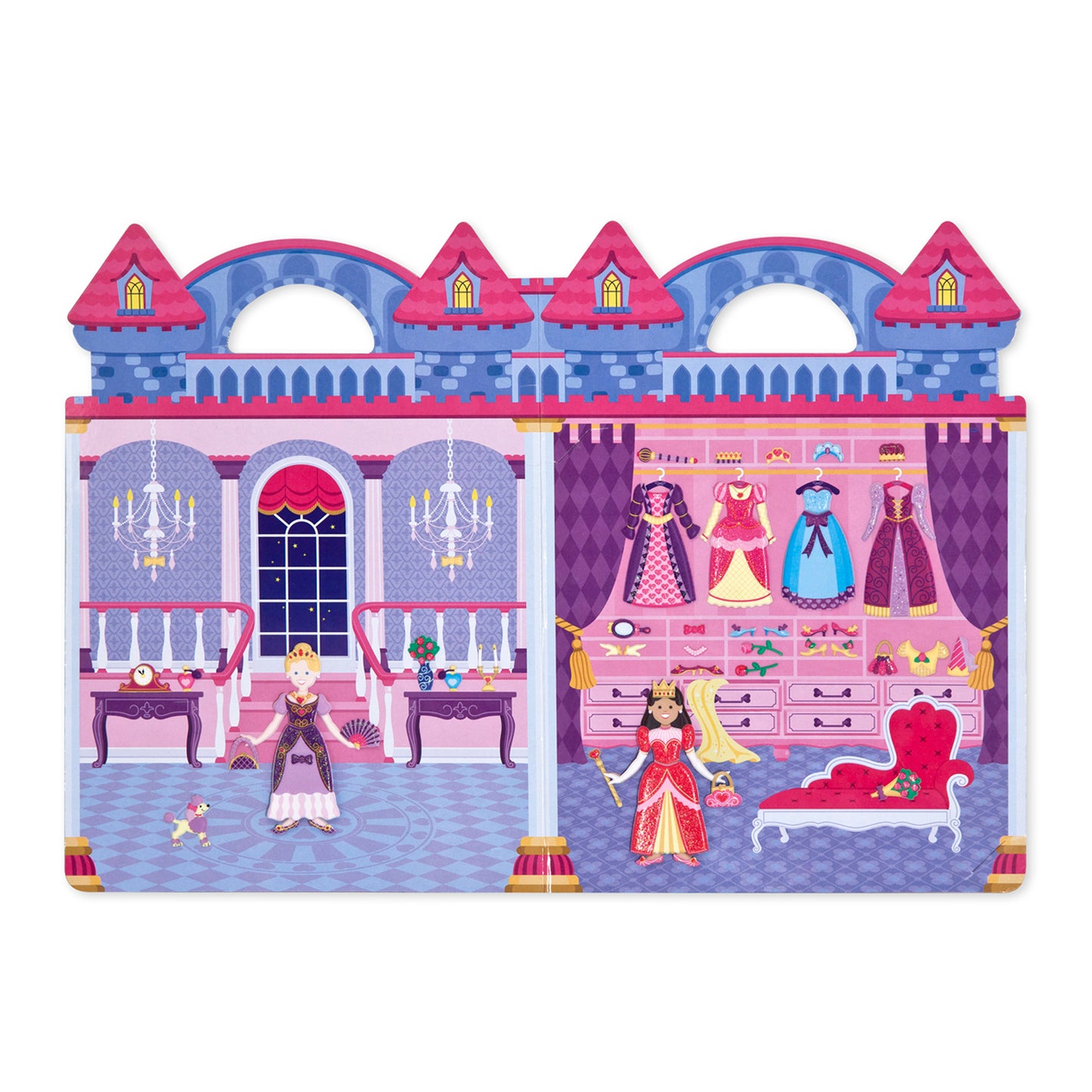 Puffy Sticker Play Set - Princess