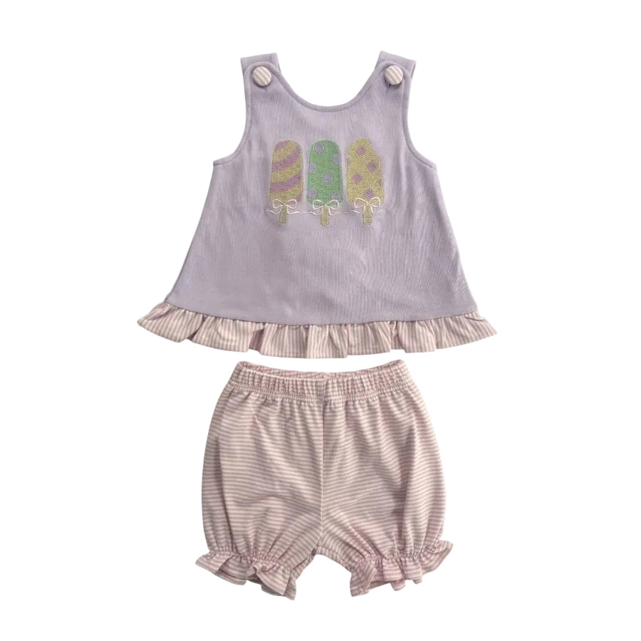 Popsicle Crossback Bloomer Set