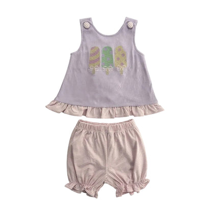 Popsicle Crossback Bloomer Set