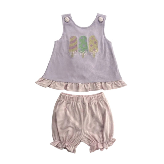 Popsicle Crossback Bloomer Set
