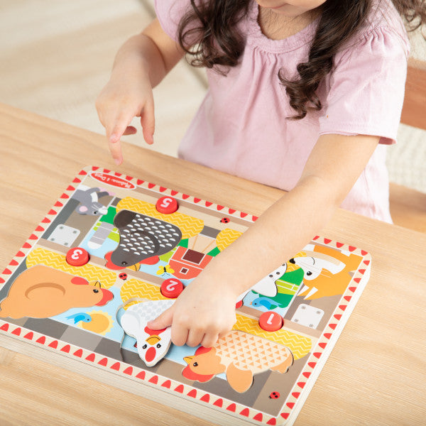 Happy Hens Push to Pop Puzzle-51984