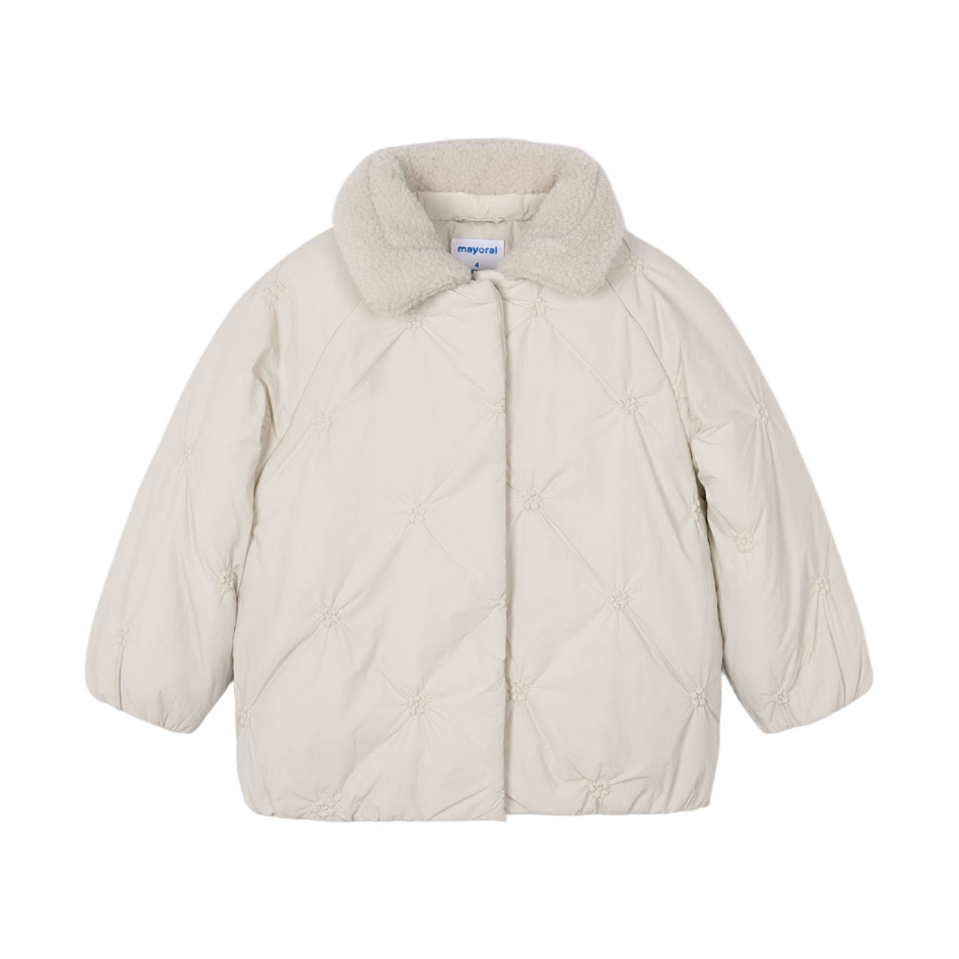 Padded Puffer Jacket - Sand