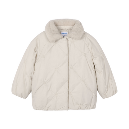 Padded Puffer Jacket - Sand