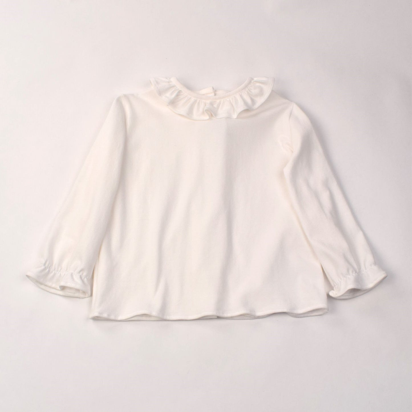 Ivory Ruffle Blouse - 71551