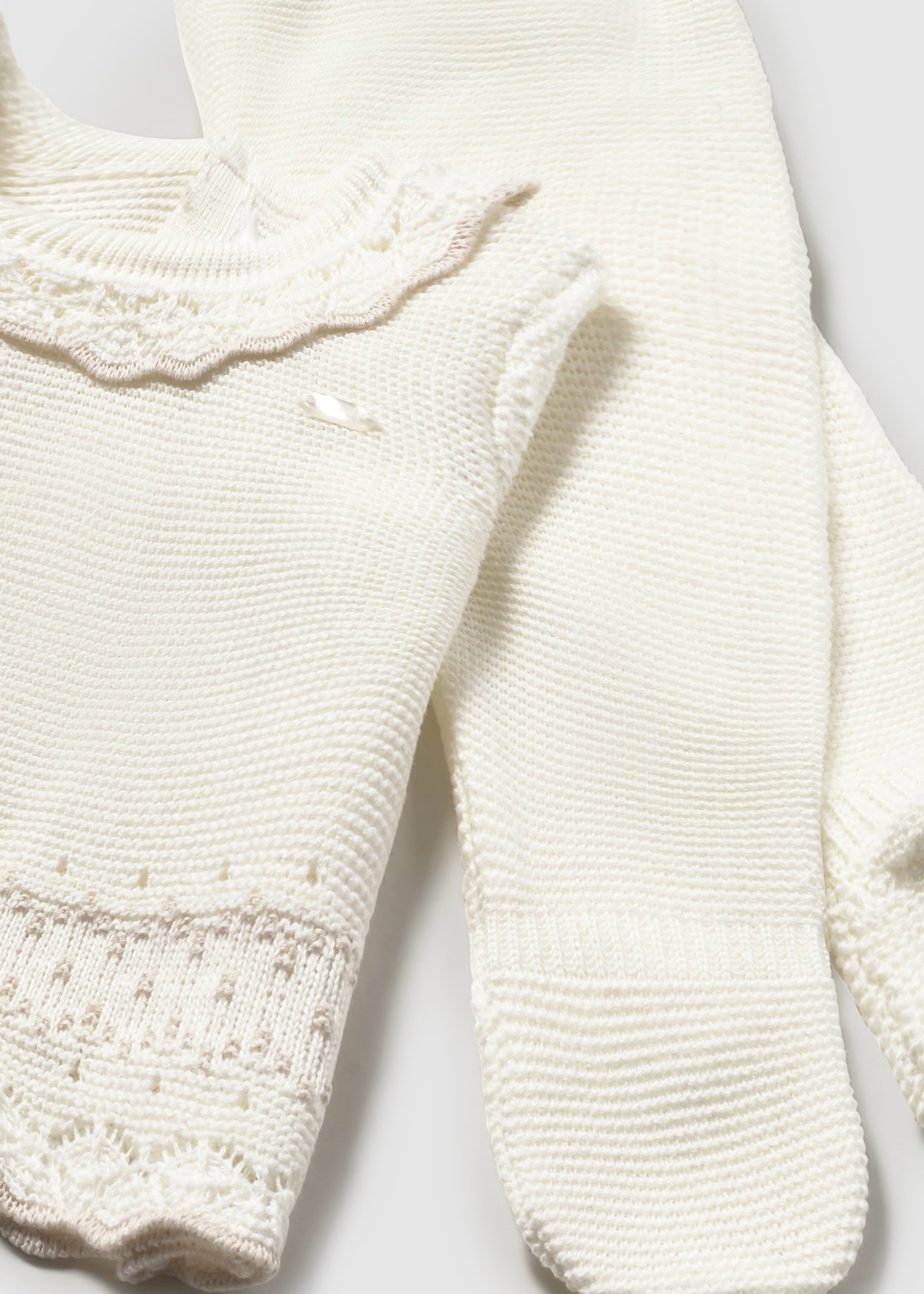 Knit 3PC Set - Cream