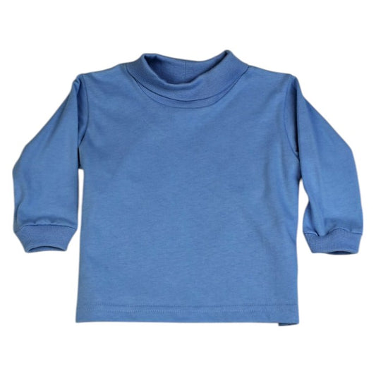 Blue Turtleneck