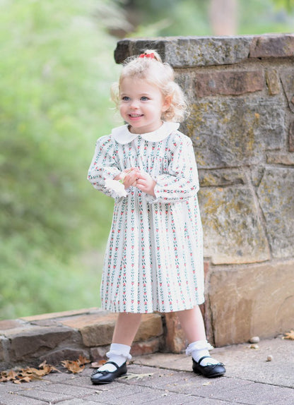 French Stripe L/S Dress