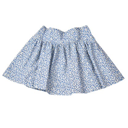 Vintage Floral Ruffle Skirt Set