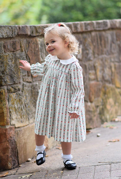 French Stripe L/S Dress