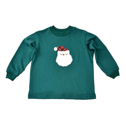 Plaid Santa L/S Pant Set