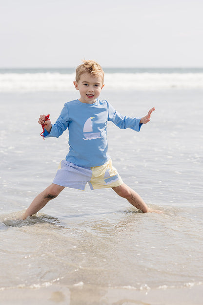 Swim Trunks - Sailboat