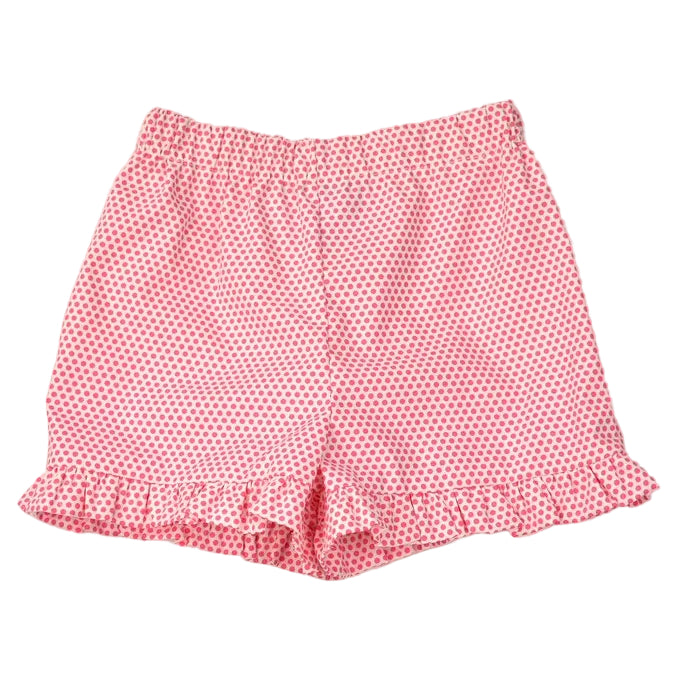 Pink Dots Ruffle Shorts