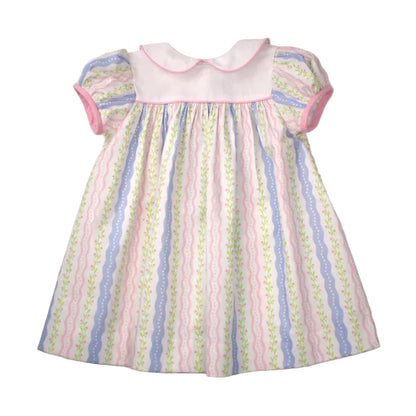 Float Dress - Floral Stripe
