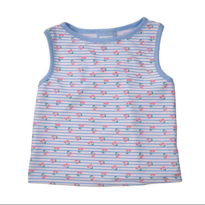Cherries Print Tank Top