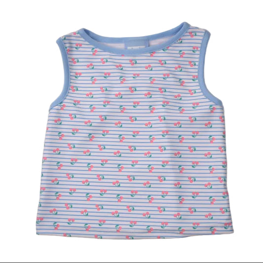 Cherries Print Tank Top