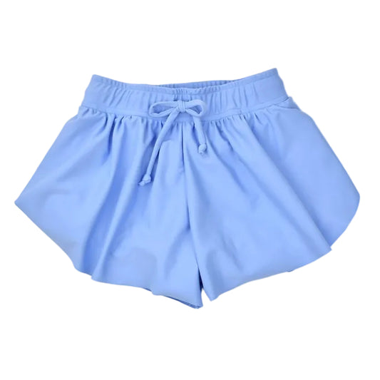 Blue Butterfly Shorts