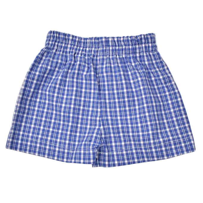 Baseball Wagon Plaid Set