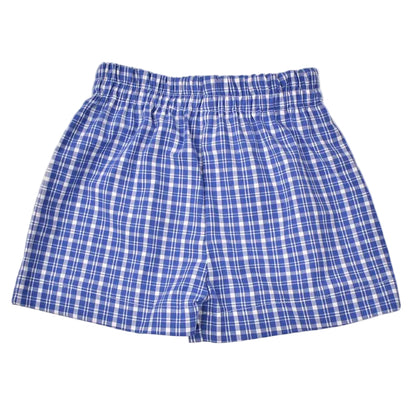 Baseball Wagon Plaid Set